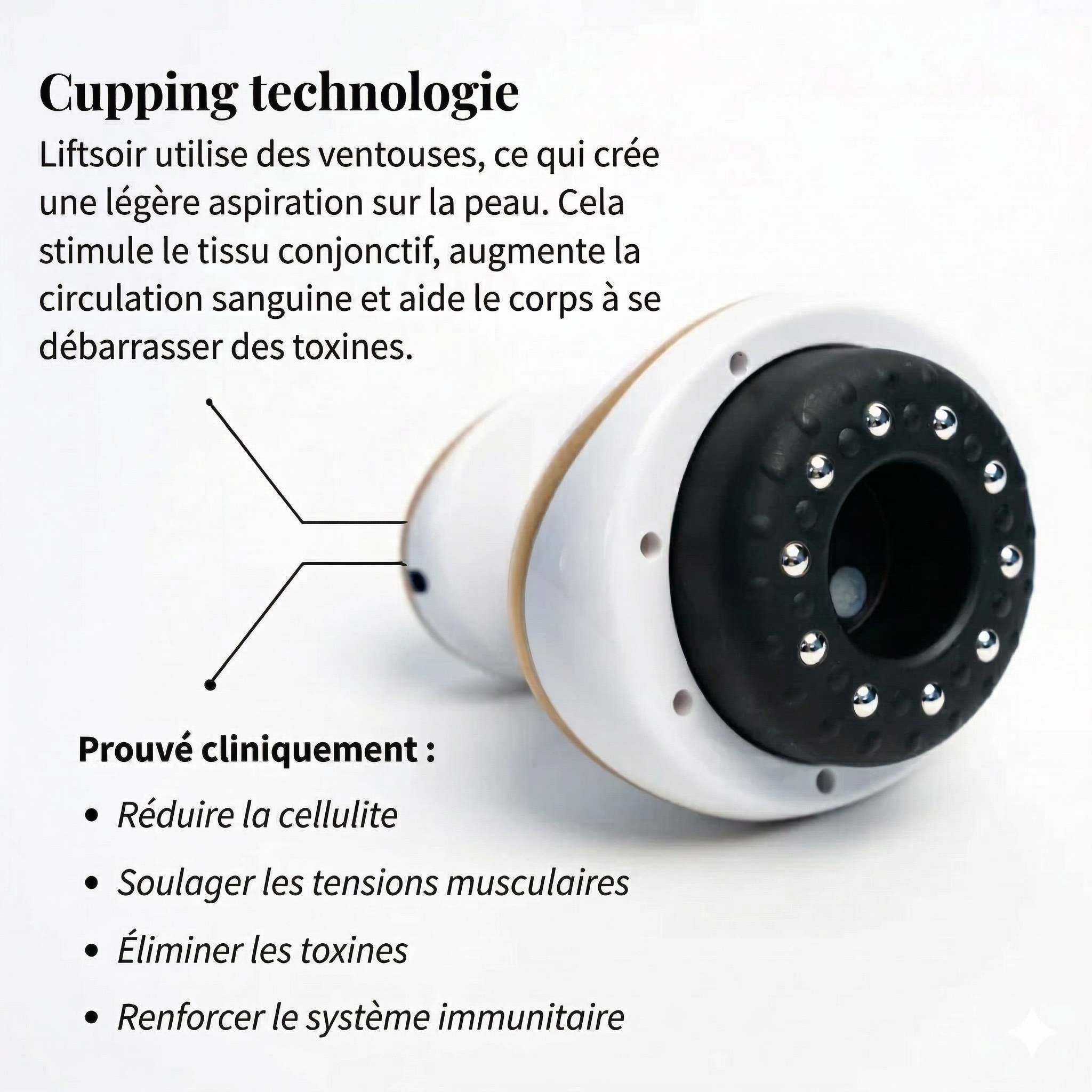 LiftSoir™ - Appareil peau lisse anti-cellulite